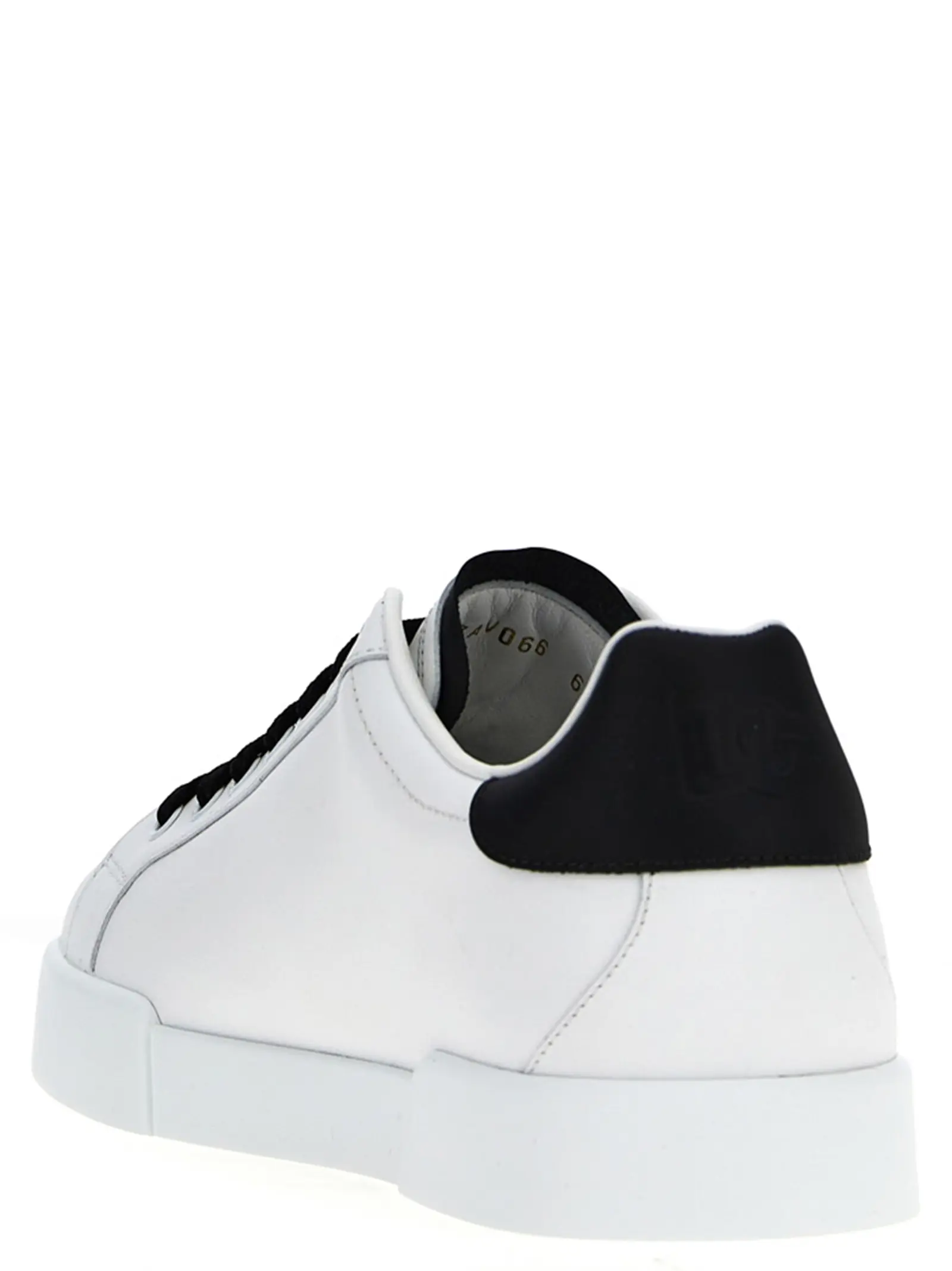 Кросівки Portofino Dolce Gabbana Чорно-білі 3 'Portofino' sneakers Man DOLCE & GABBANA White/Black