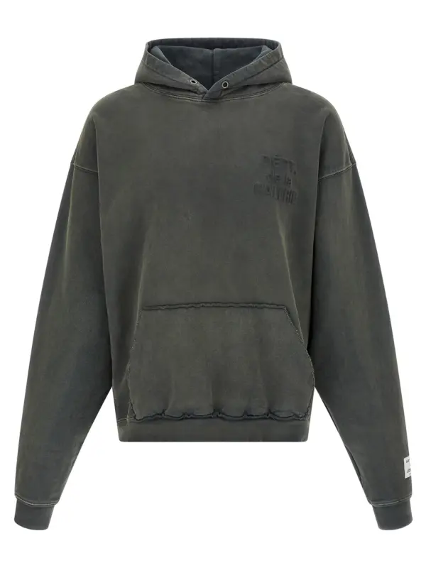 'Embossed logo' sweatshirt GALLERY DEPT. Gray