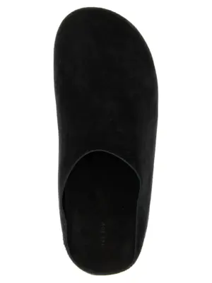 'Hudson' sabots 100% bos taurus THE ROW Black