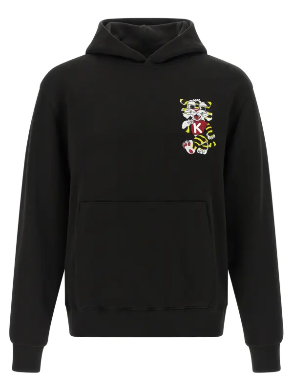 'Wild Tiger Embroidered' hoodie KENZO Black
