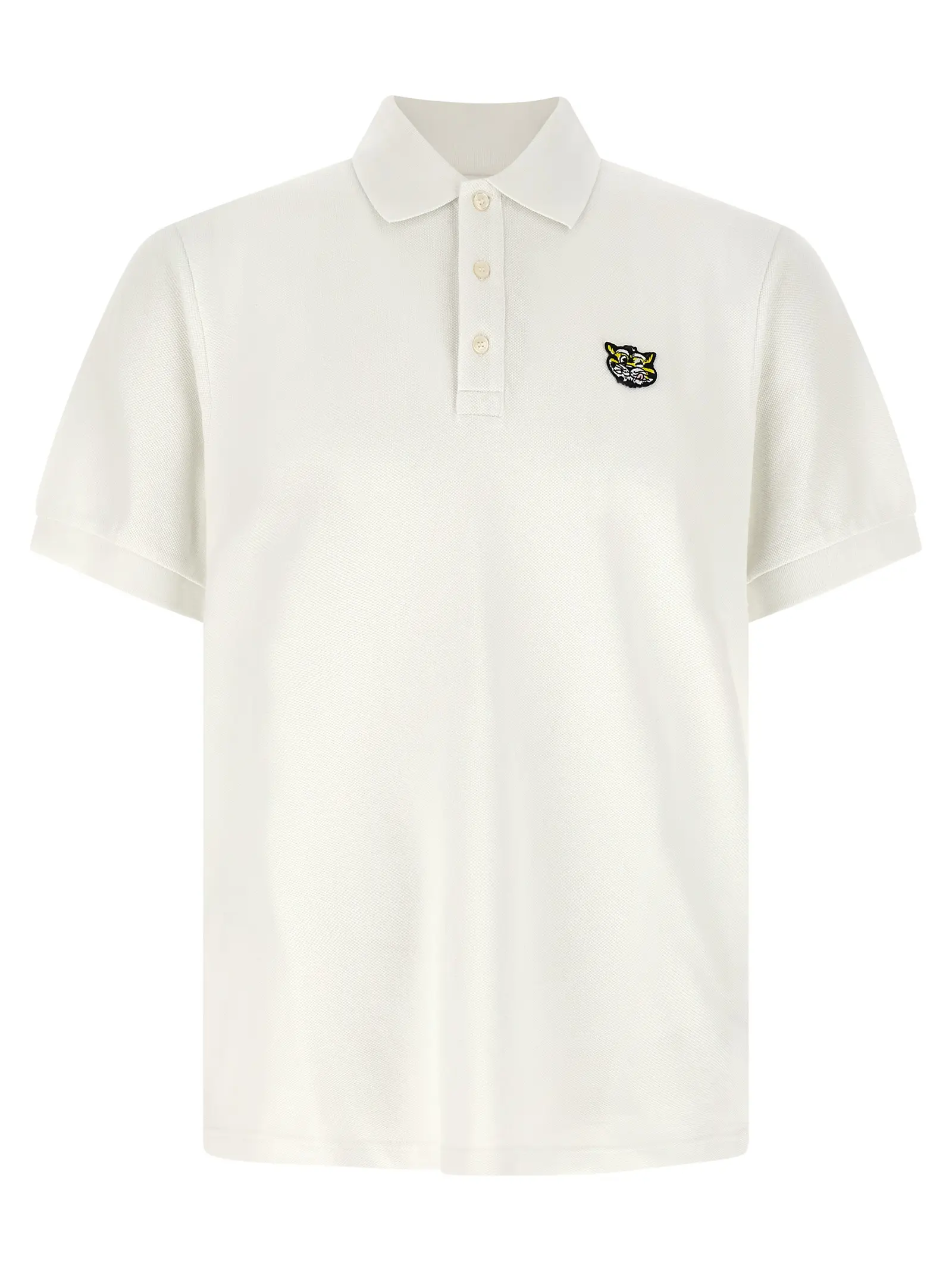 Поло Kenzo Wild Tiger Gots Біле 1 'Wild Tiger Gots' polo shirt KENZO White