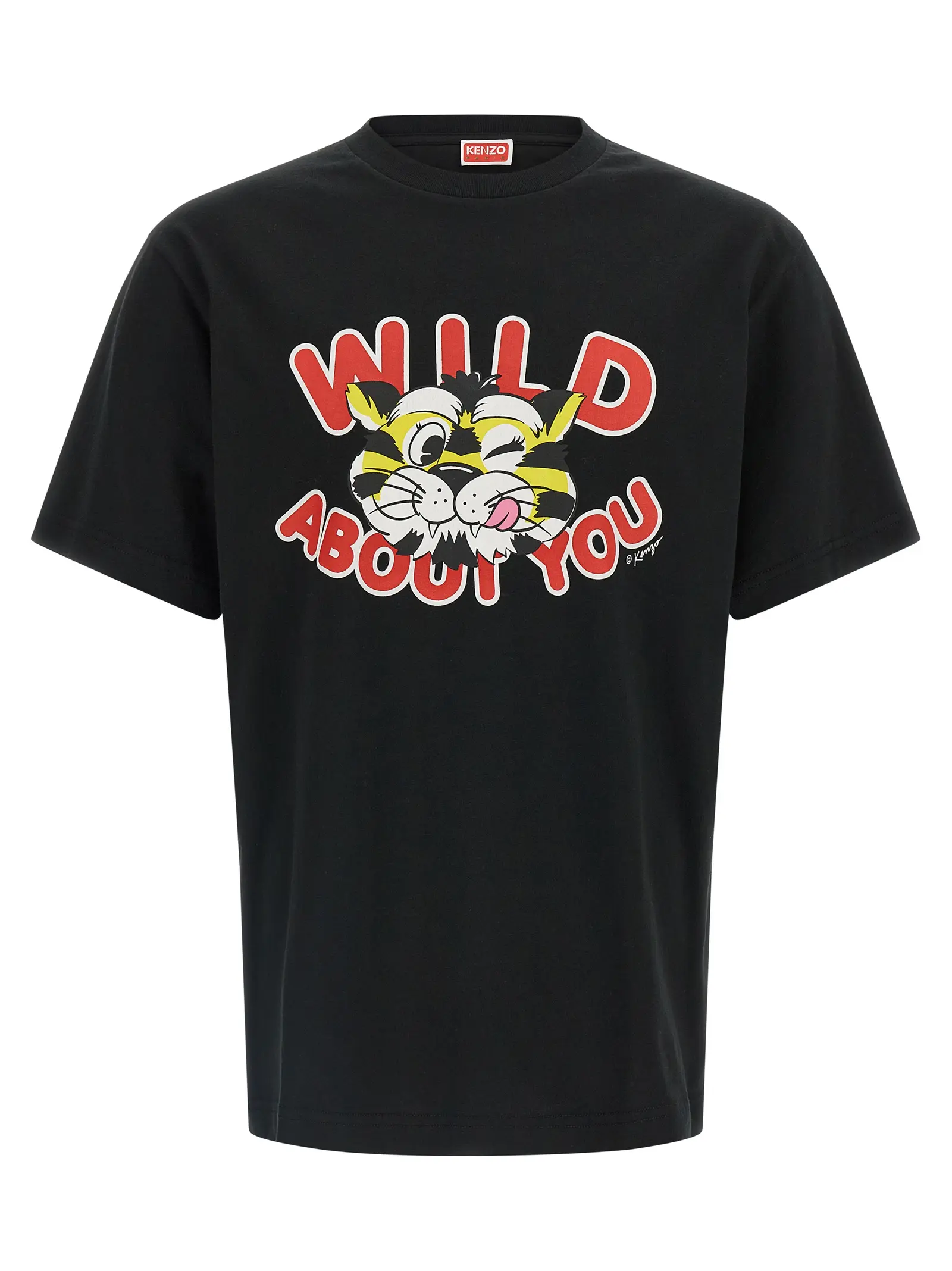 Футболка Kenzo Wild Tiger Чорна 1 'Wild Tiger' T-shirt KENZO Black