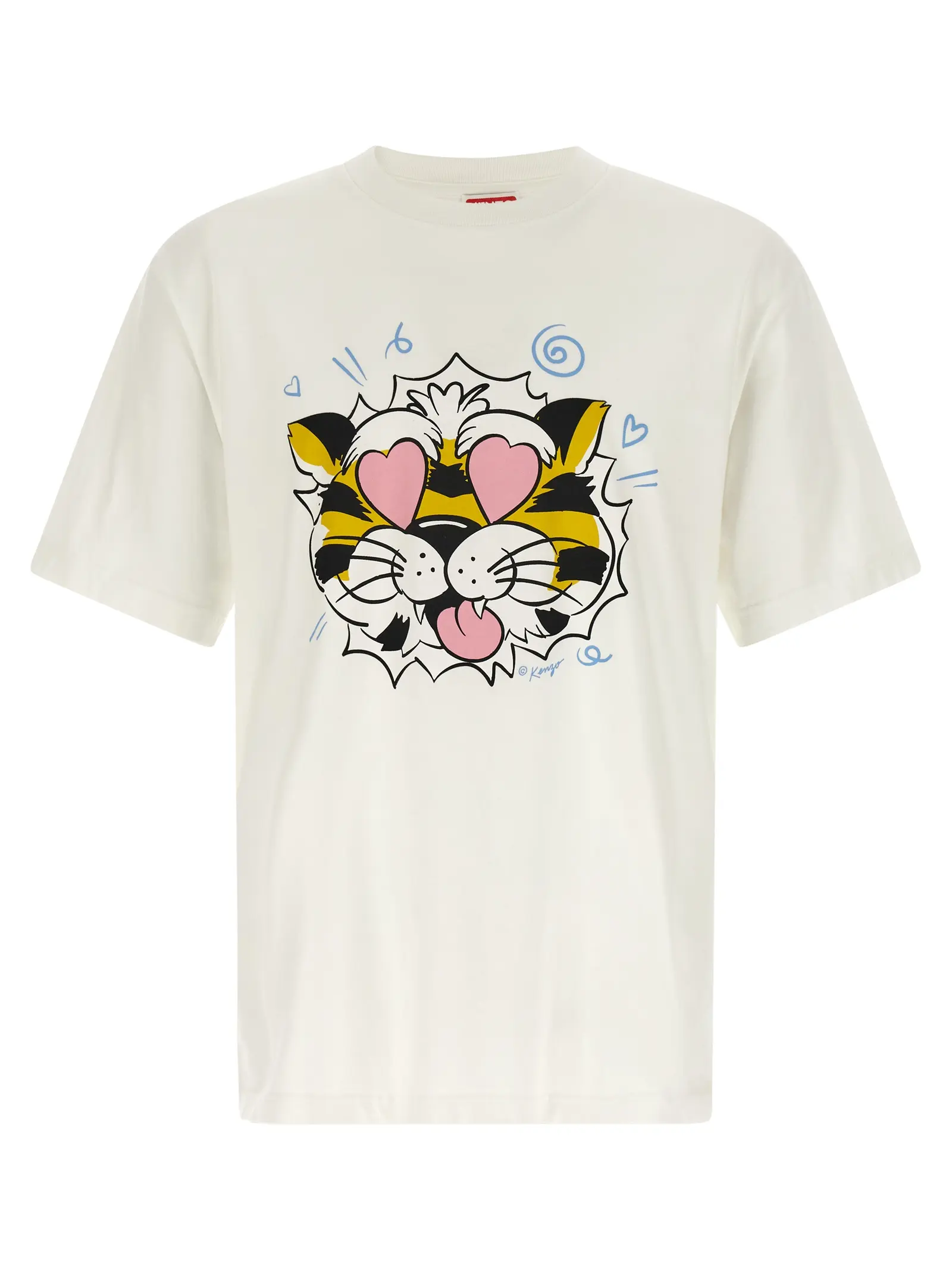 Футболка Kenzo Wild Tiger Біла 1 'Wild Tiger' T-shirt KENZO White