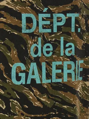 'French' T-shirt 100% cotton GALLERY DEPT. Green