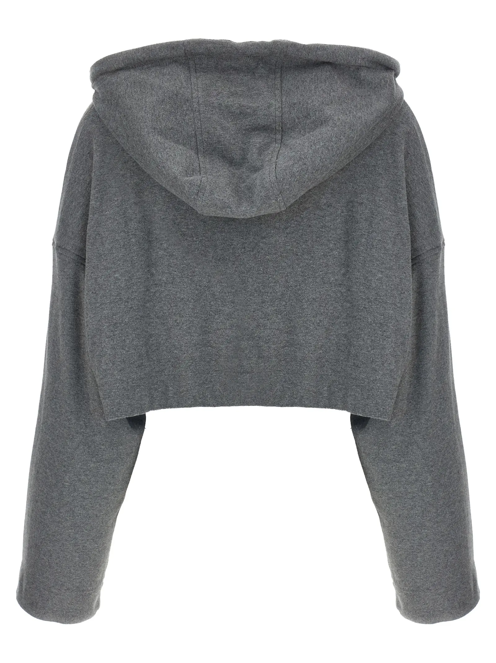 Худі Cropped Giovanni Bedin Сіре 2 Cropped hoodie GBFW2565GRIGIOCHIARO GIOVANNI BEDIN Gray