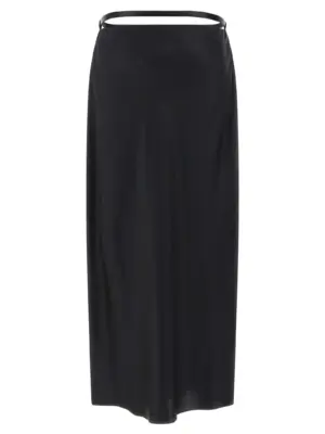 Skirt with belt GC5829FAX1664LB999 TOM FORD Black