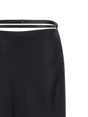 Skirt with belt Woman TOM FORD Black