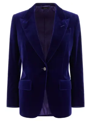 'Wallis' blazer TOM FORD Blue