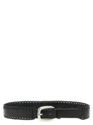 'Houston' belt GOLDEN GOOSE Black