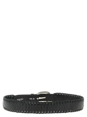 'Houston' belt GMA00774A0001309010090100 GOLDEN GOOSE Black