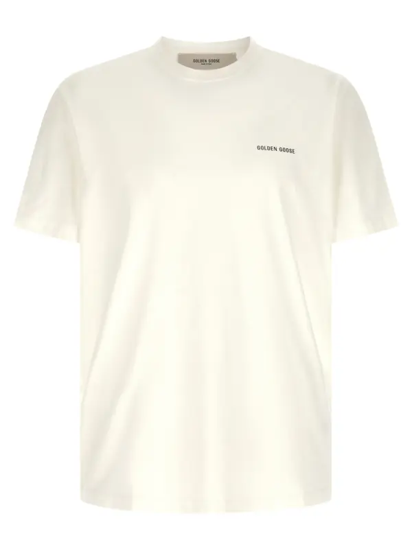 'Journey' T-shirt GOLDEN GOOSE White