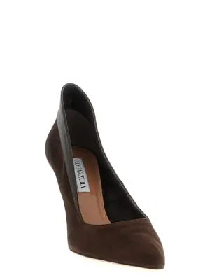 'Guanto' pumps GTOMIDP0SAAESPRESSO AQUAZZURA Brown