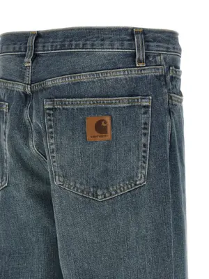 'Aaron' jeans 100% cotton CARHARTT WIP Blue