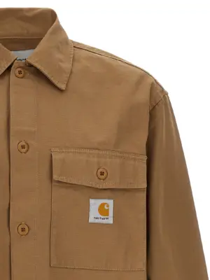 'Kelly' overshirt Man CARHARTT WIP Beige