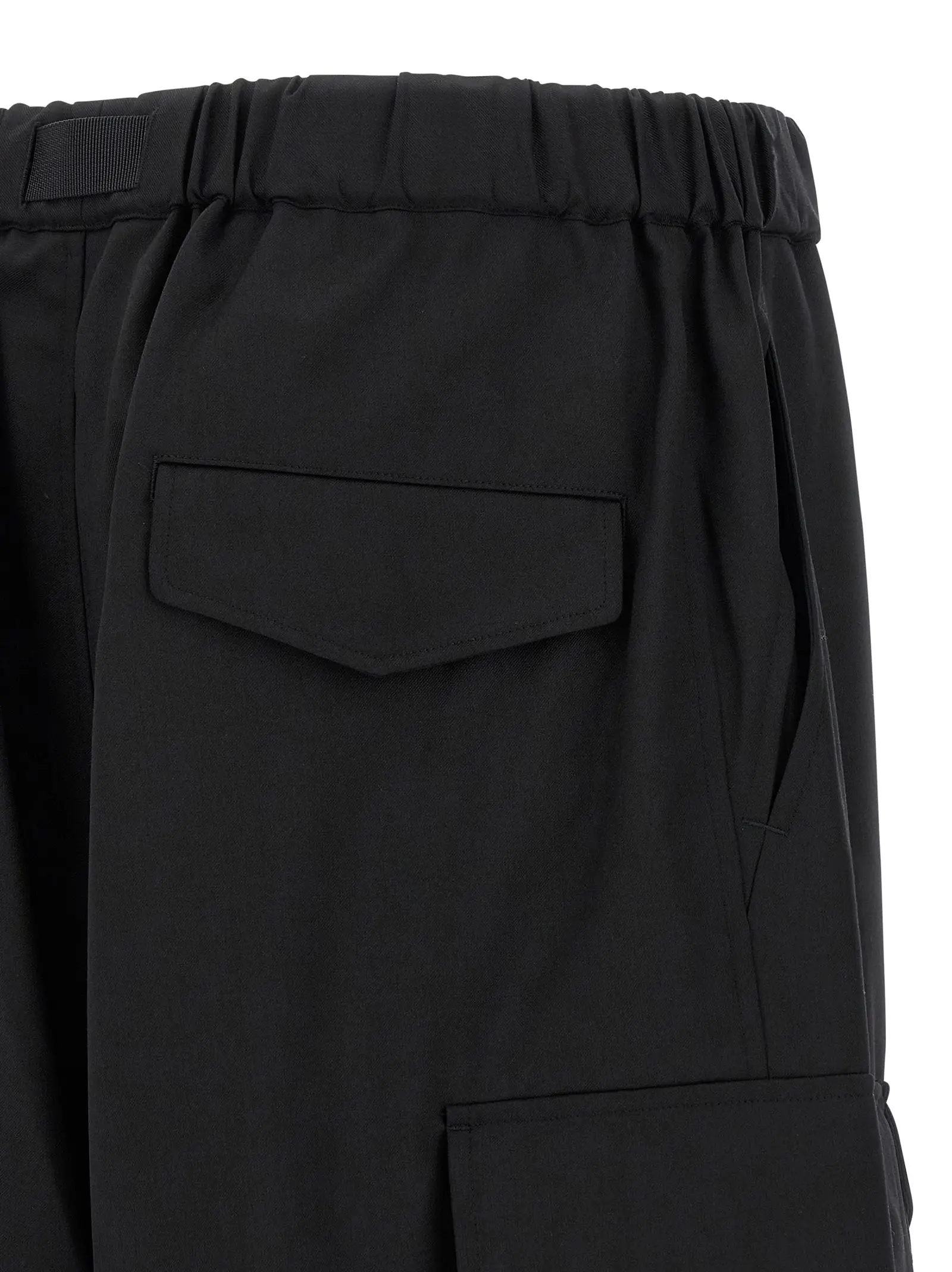 Штани карго Y-3 Чорні 4 Cargo pants 70% polyester