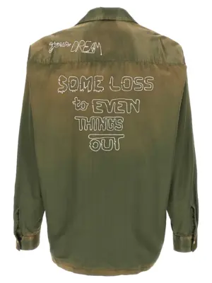 Embroidered shirt J15SH183KHAKI MAISON MIHARA YASUHIRO Green