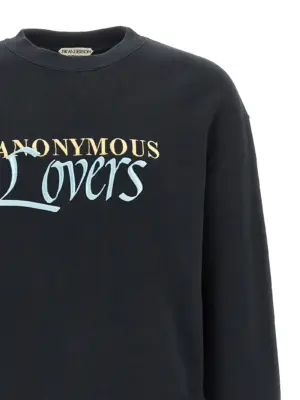 'Anonymous Lovers' sweatshirt Limited Edition Man J.W.ANDERSON Black