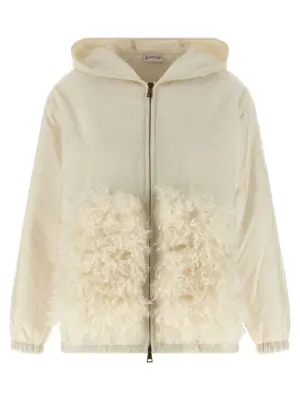Teddy pocket sweatshirt MONCLER White