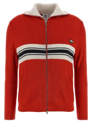 Adidas Originals by Wales Bonner ‘WB Track’ Sweatshirt ADIDAS ORIGINALS Red