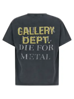 'Live For Metal' T-shirt LFM10287VINTAGEBLACK GALLERY DEPT. Black