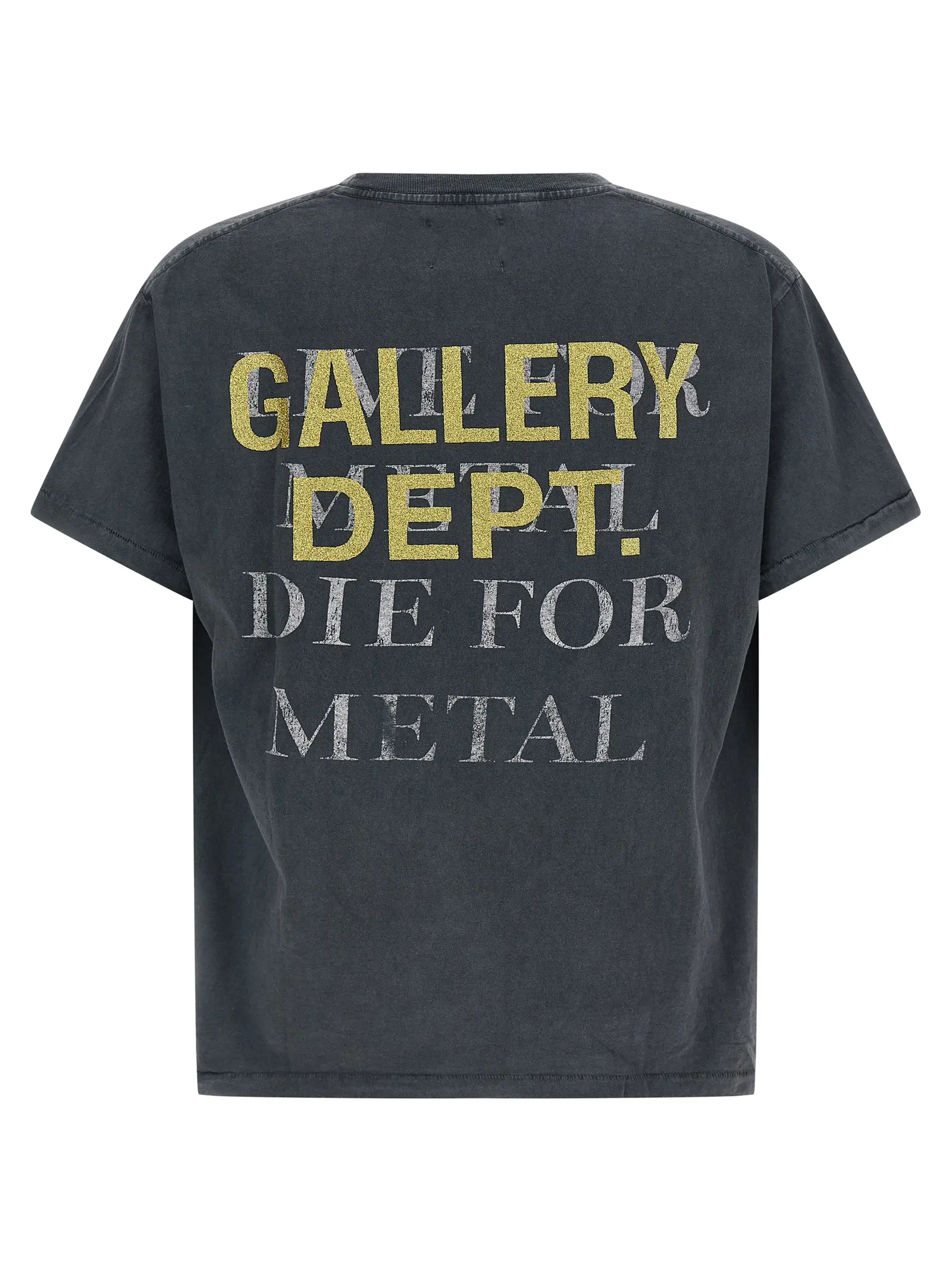 Футболка Live For Metal GALLERY DEPT. Чорна 2 'Live For Metal' T-shirt LFM10287VINTAGEBLACK GALLERY DEPT. Black