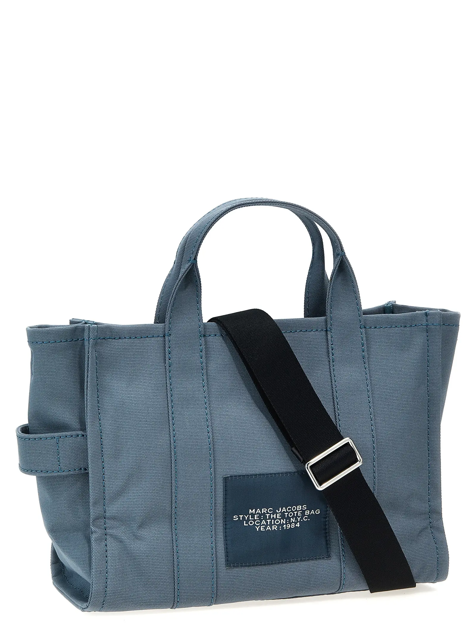 Сумка шопер The Canvas Medium Tote Marc Jacobs Синя 2 'The Canvas Medium Tote' shopping bag M0016161481 MARC JACOBS Blue