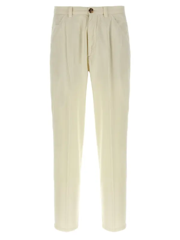 Corduroy trousers BRUNELLO CUCINELLI Beige