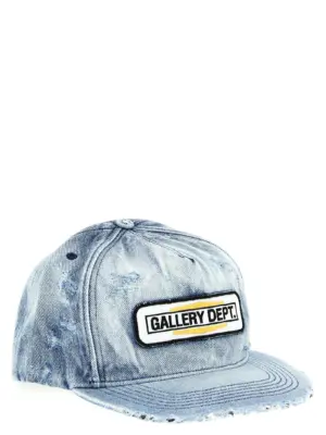 'Mechanic Patch' cap MPC90135DENIM GALLERY DEPT. Light Blue