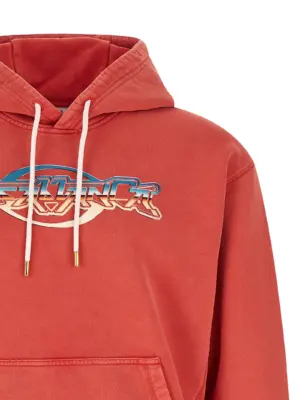 'Chrome' hoodie Man CASABLANCA Red