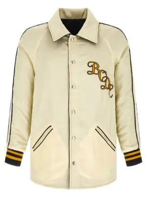 'Monogram Snap' reversible jacket MRF25JA013BLACKMULTI BODE Multicolor