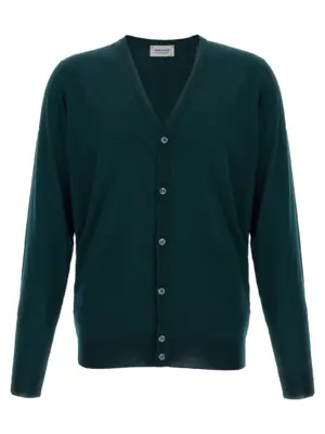 'Petworth' cardigan JOHN SMEDLEY Green