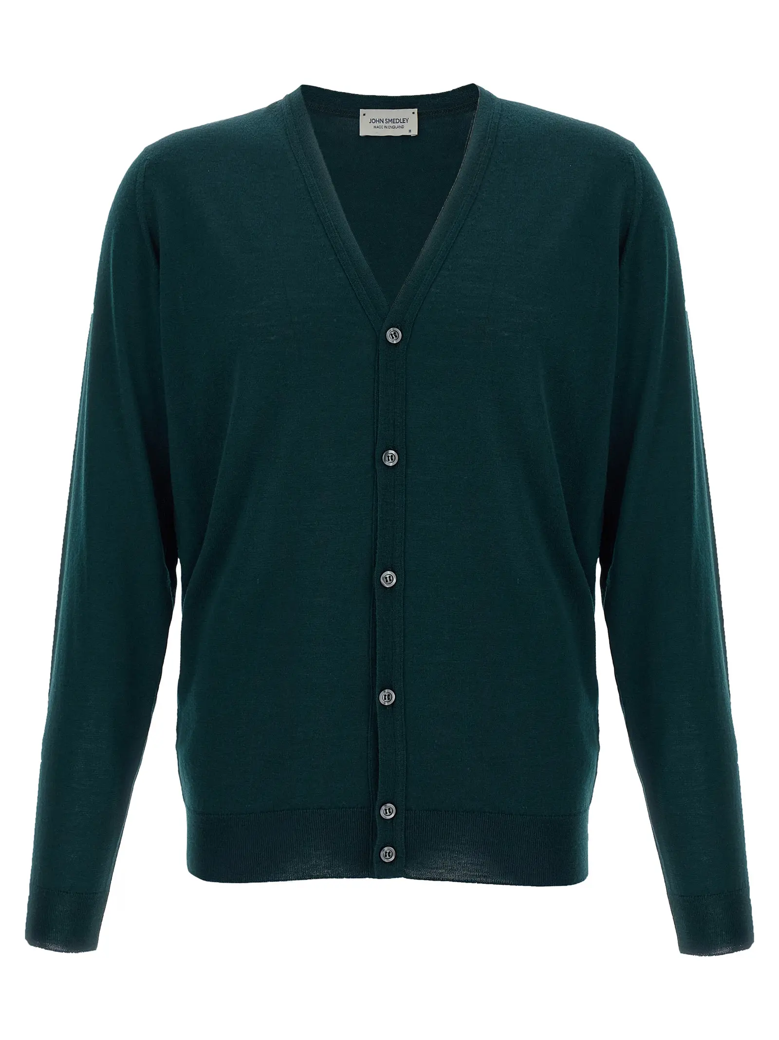 Кардиган John Smedley Petworth Зелений 1 'Petworth' cardigan JOHN SMEDLEY Green