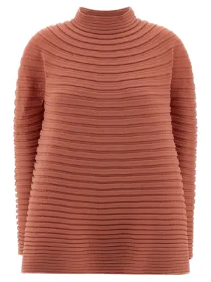 'Bounce Knit' top PLEATS PLEASE ISSEY MIYAKE Pink