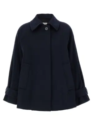 Caban coat ALBERTO BIANI Blue