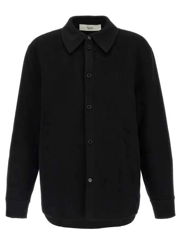 'Lenny' shirt SÉFR Black