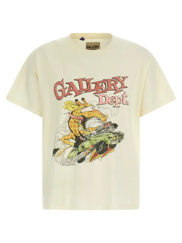'Rally' T-shirt GALLERY DEPT. Beige