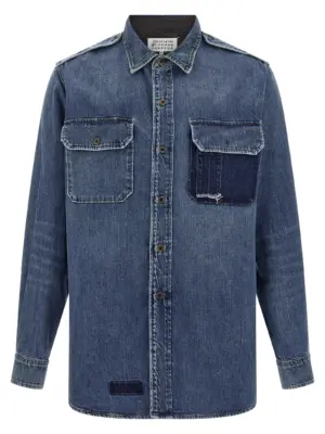 Denim shirt MAISON MARGIELA Blue