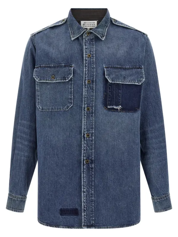 Denim shirt MAISON MARGIELA Blue