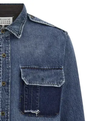 Denim shirt Man MAISON MARGIELA Blue