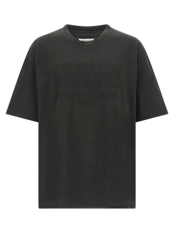 Logo T-shirt MAISON MARGIELA Black