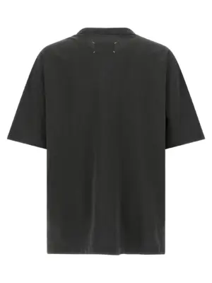 Logo T-shirt S50GC0705S24567855 MAISON MARGIELA Black