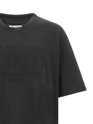Logo T-shirt Man MAISON MARGIELA Black