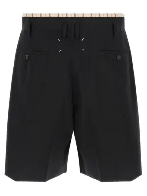 Lining insert bermuda shorts S50MU0093M35693900 MAISON MARGIELA Black