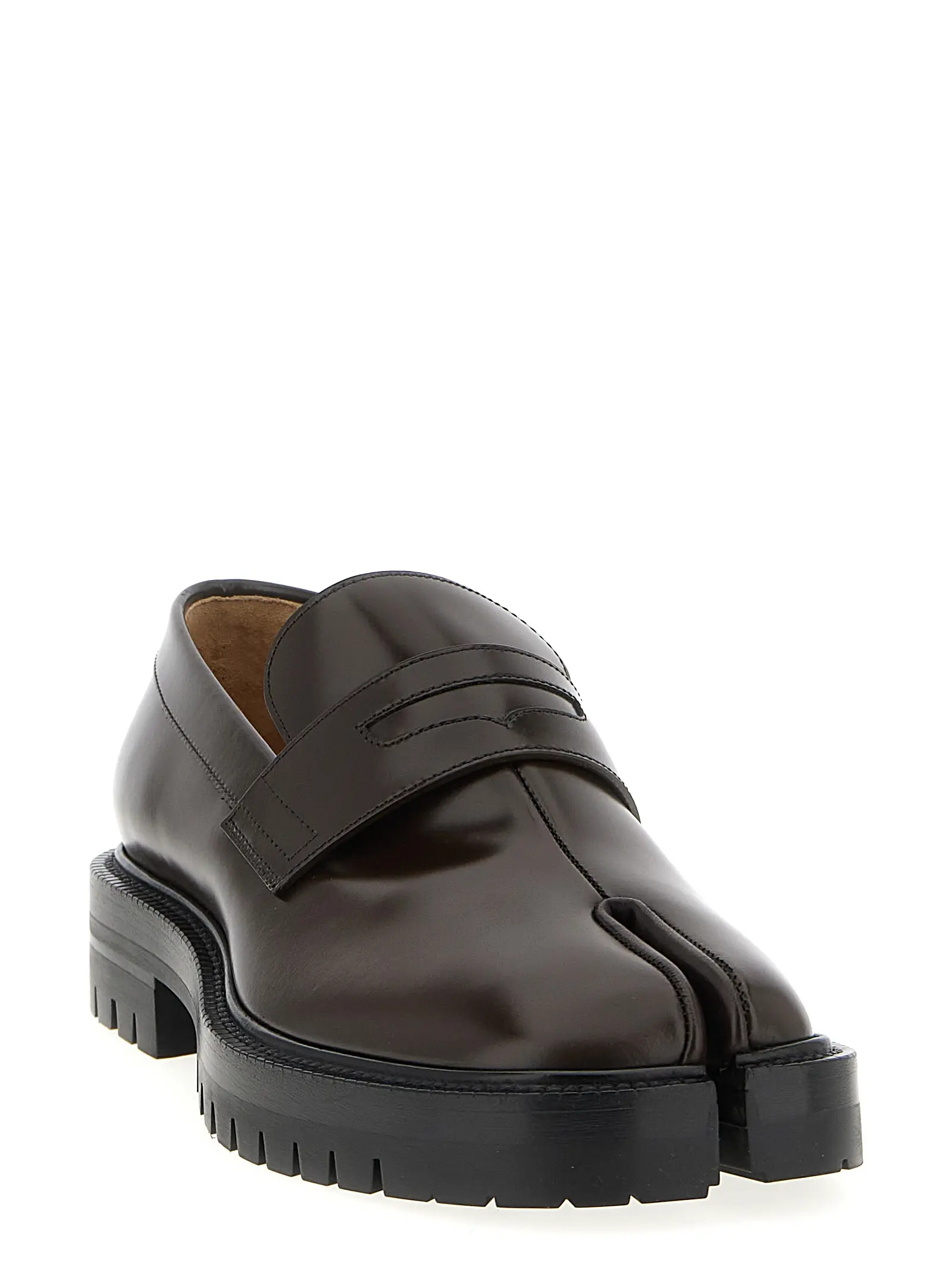 Лофери Tabi Maison Margiela Коричневі 2 'Tabi' loafers S57WR0139P3827T2348 MAISON MARGIELA Brown