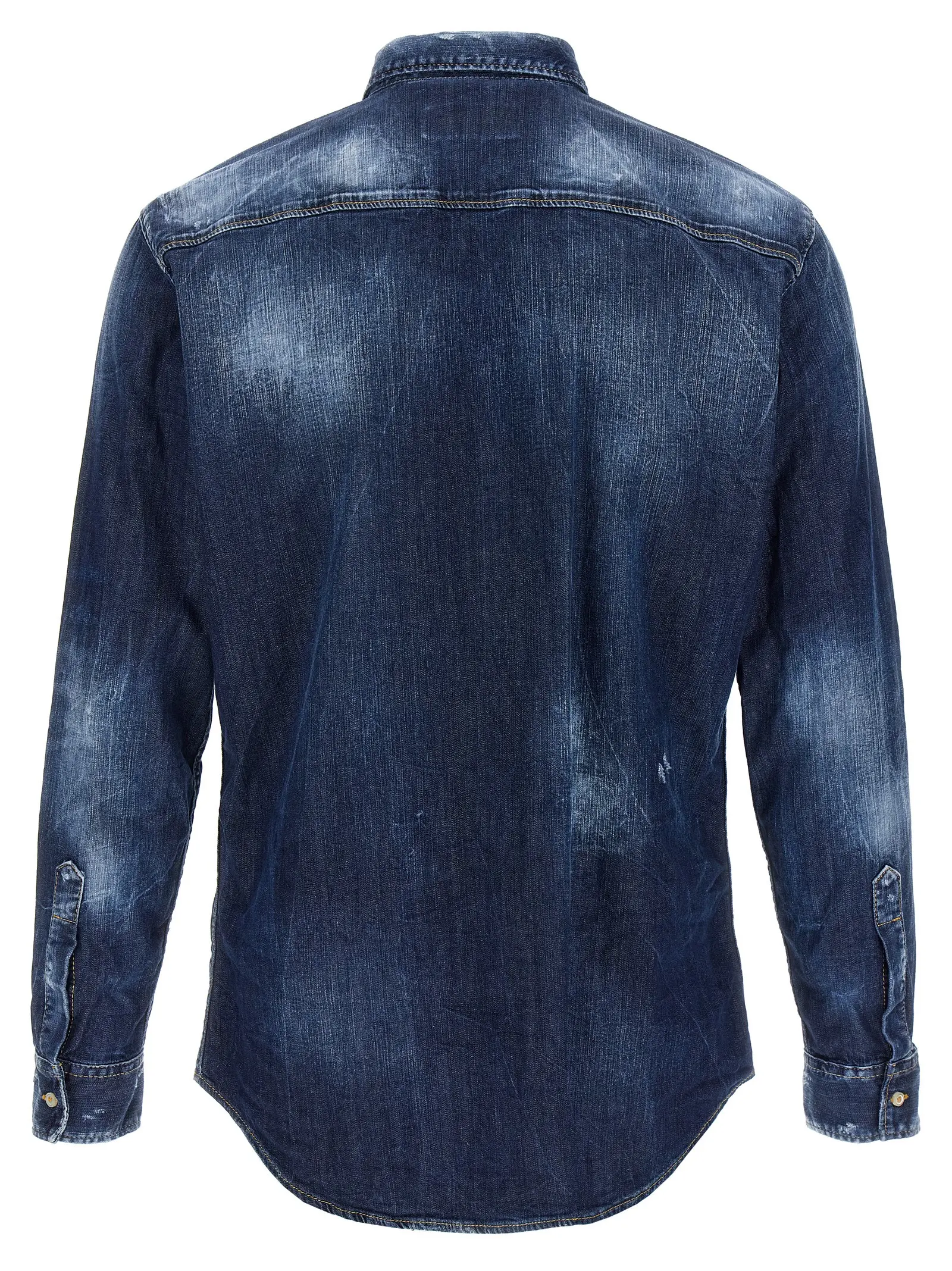 Сорочка джинсова 6495 Arrow R Dan Dsquared2 Синя 2 '6495 Arrow R Dan' denim shirt S74DM0585S30341470 DSQUARED2 Blue