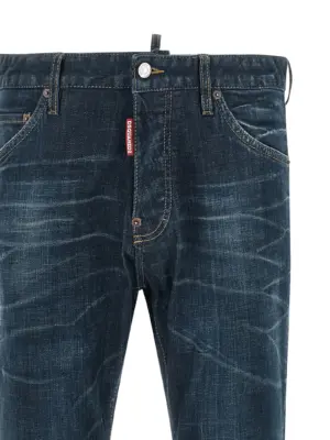 'Teddy' jeans Man DSQUARED2 Blue
