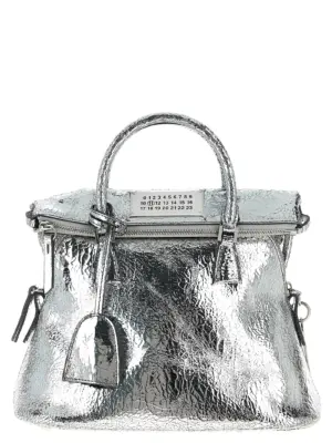 '5AC Classique' mini handbag MAISON MARGIELA Silver