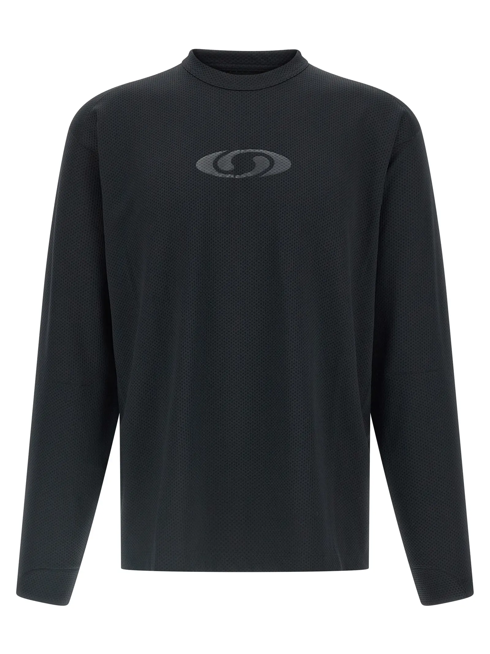 Футболка Mm6 Maison Margiela Capsule Чорна 1 T-shirt capsule MM6 Maison Margiela x Salomon MM6 MAISON MARGIELA Black