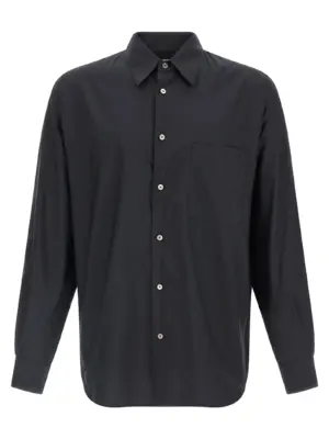 Cotton silk shirt LEMAIRE Gray