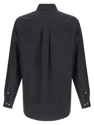 Cotton silk shirt SH1201LF1500BK998 LEMAIRE Gray